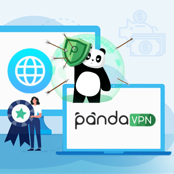 PandaVPN - logo and branding