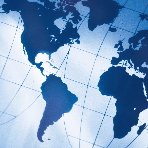 the image illustrates a map of the world with different countries having different online privacy rights